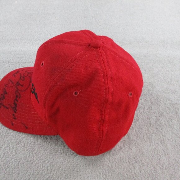 VINTAGE Georgia Bulldogs Sports Specialties Hat Cap Signed Vince Dooley Snapback - Picture 3 of 11